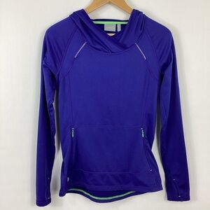 Athleta Plushtec Wrap Front Hoodie Size XS